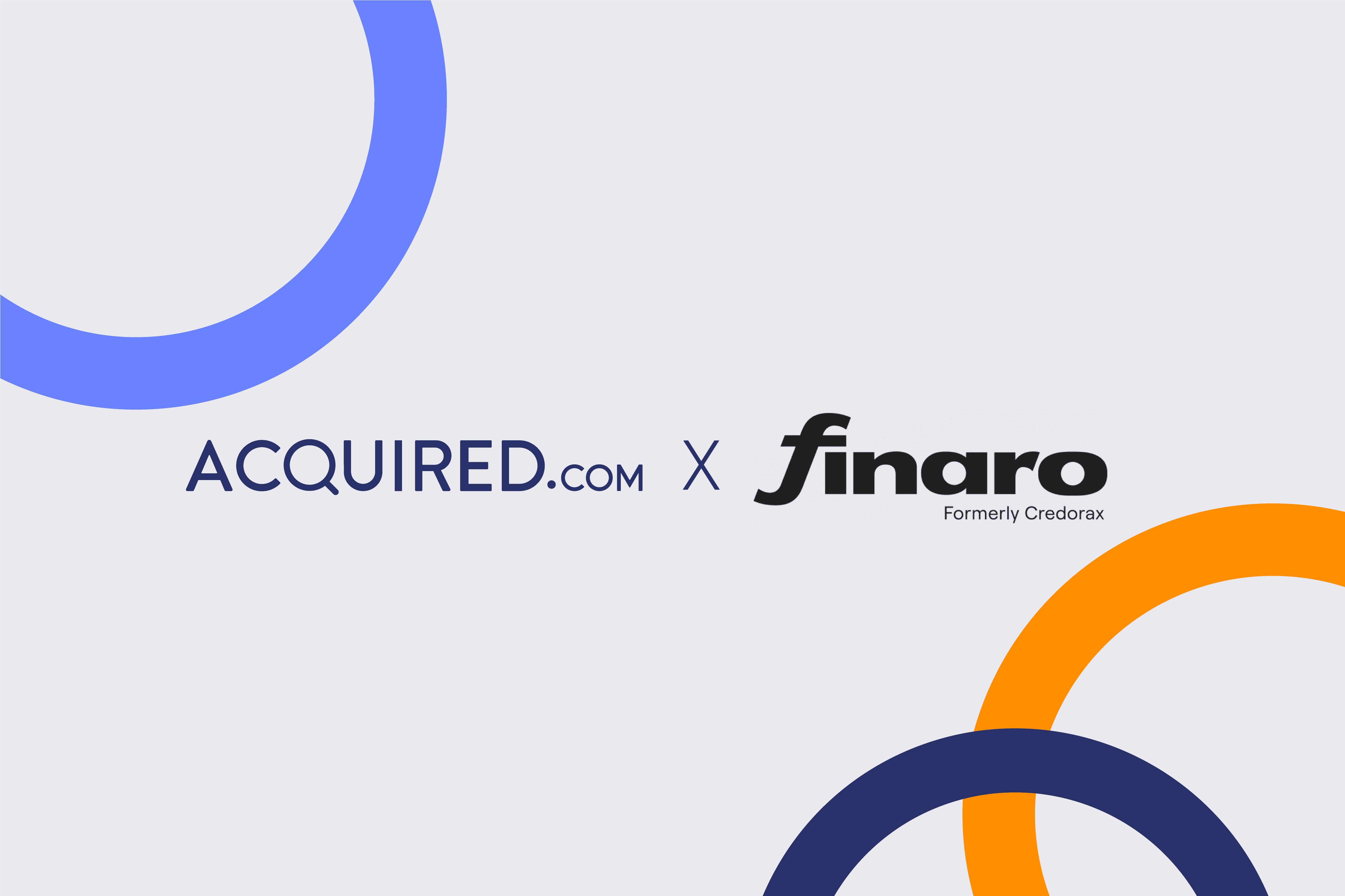 Finaro x Acquired.com Partnership